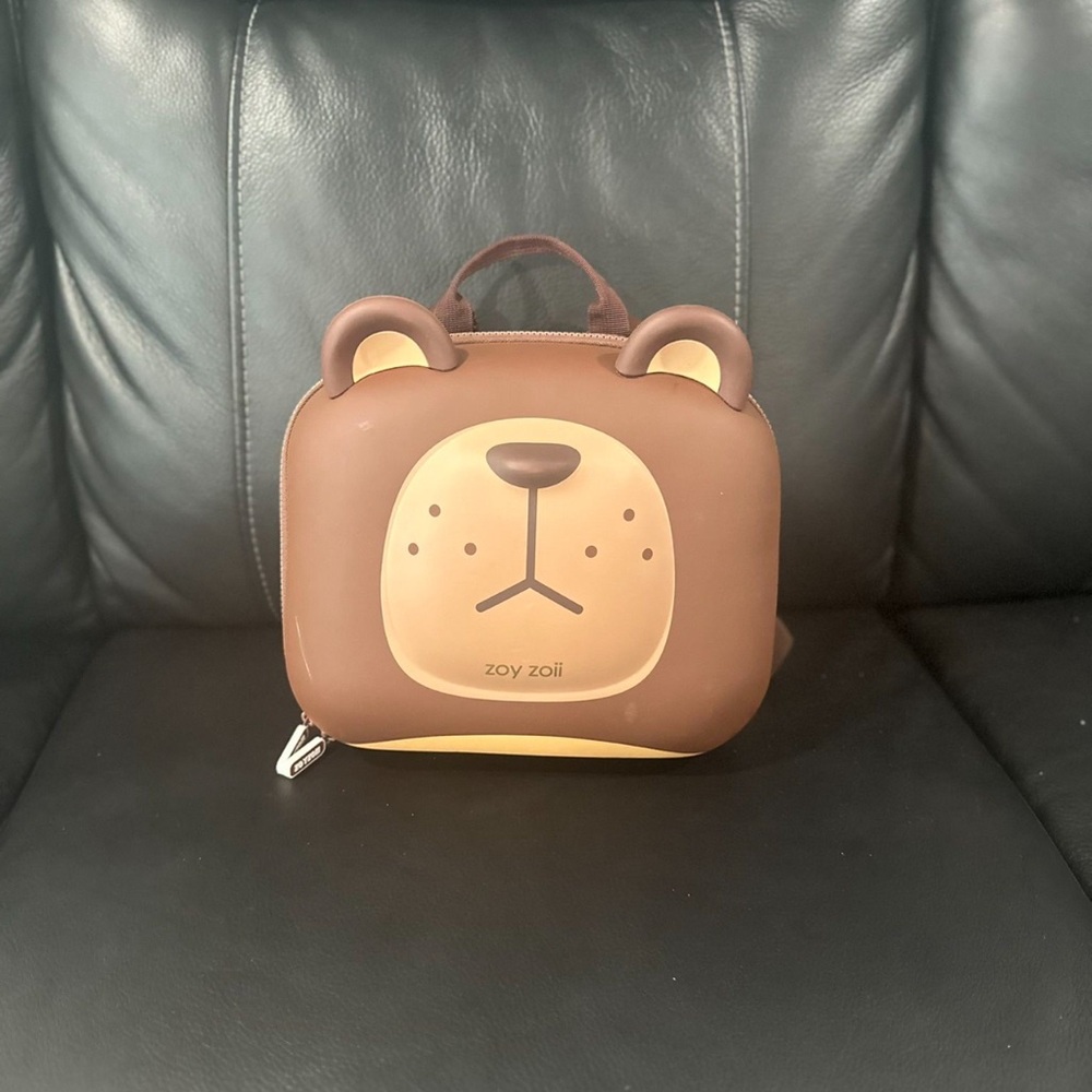 Zoy Zoii Brown Bear Lunch Bag